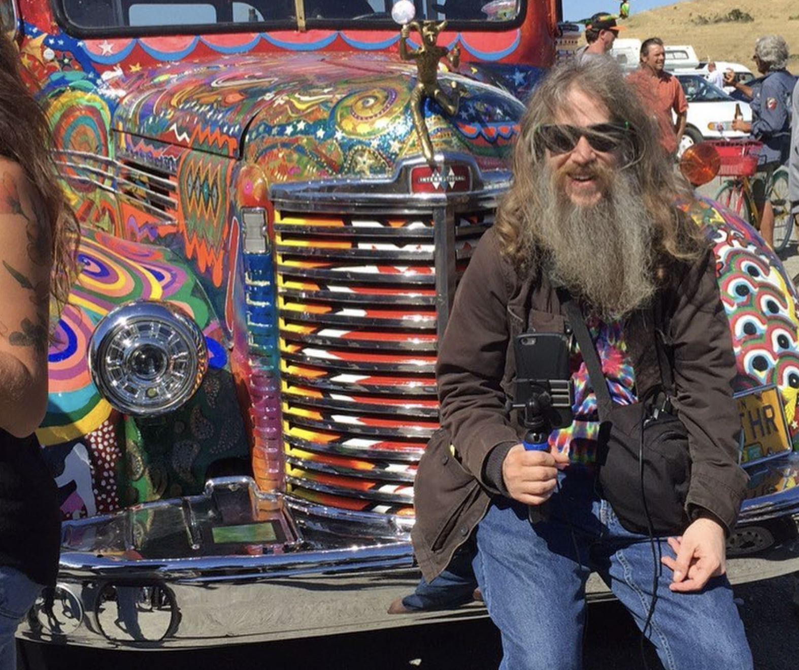 Andrew Shaman at an event